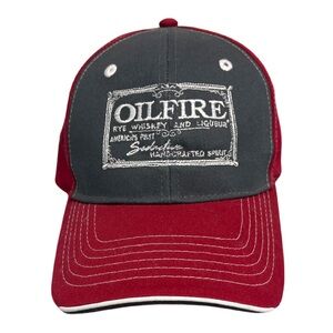 OilFire Rye Whiskey & Liqueur Sportsman Hat OSFA